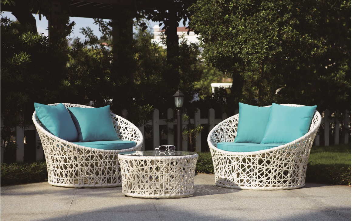 Garland Lounger Wicker Set